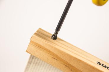 Kreuzstich-Weltkarte - Stickerei - Details